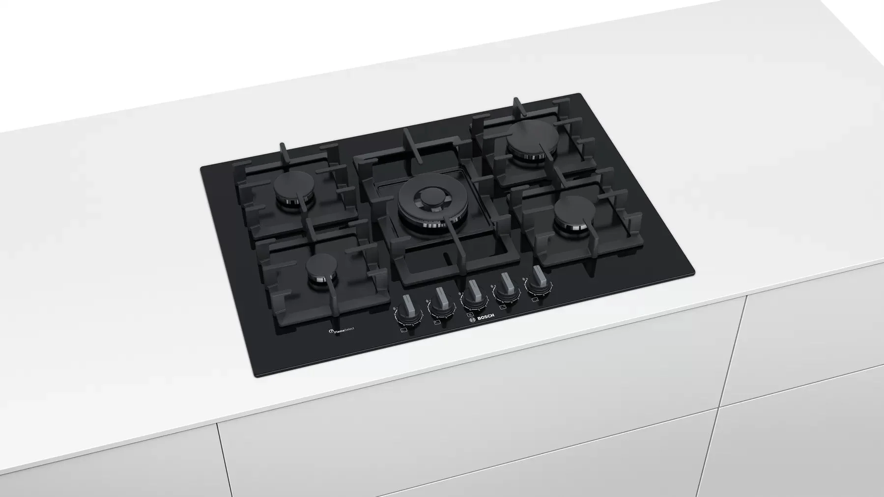 Bosch PPQ7AB90UK 220 Volt Gas Cooktop – 30 Inch / 75 cm