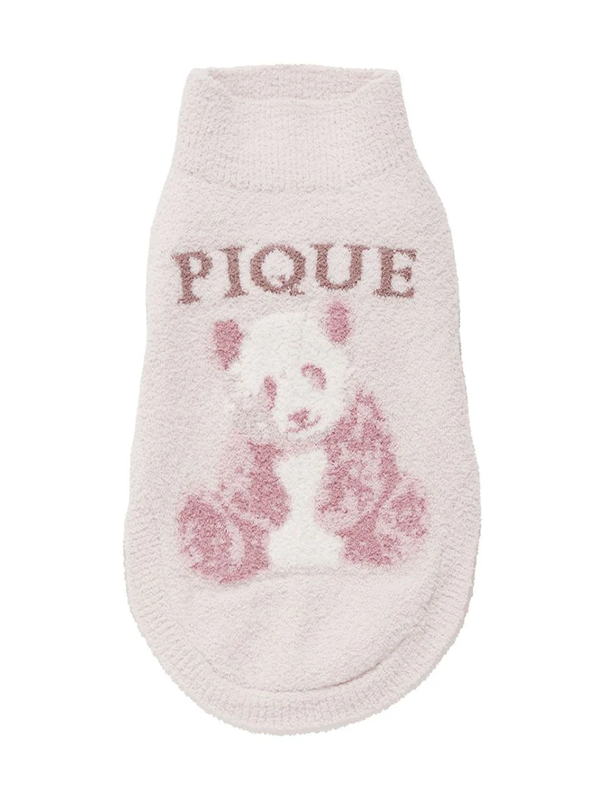 CAT&DOG Panda Jacquard High-neck Pet Clothes