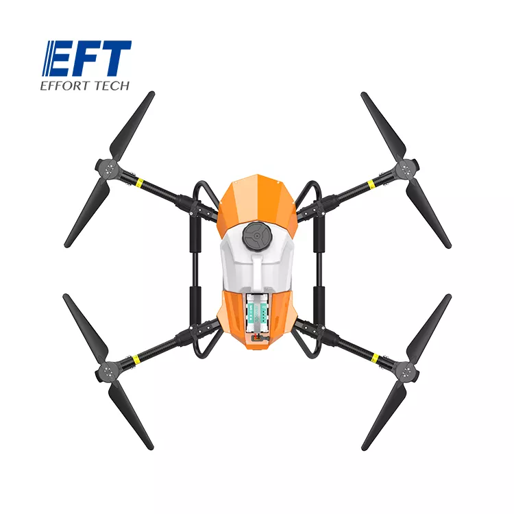EFT G06 V2 - 4-Axis 6L Agriculture Drone For Spraying, Spreading With Hobbywing X6 Motor, JIYI K3A Pro FC, Skydroid T10, 12S Battery