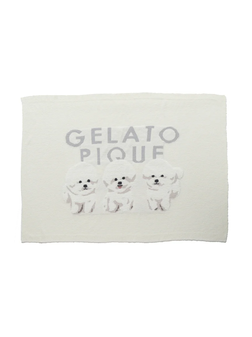 Airy Moco Cute Variety Jacquard Blanket