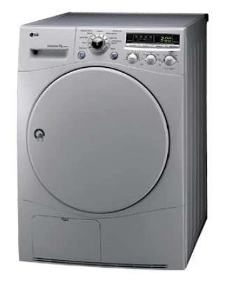 LG Front Load Washer 8 KG and Front Load Dryer F4J5TNP7S & RC8066 Combo Pack 220v 240 volts 50 hz