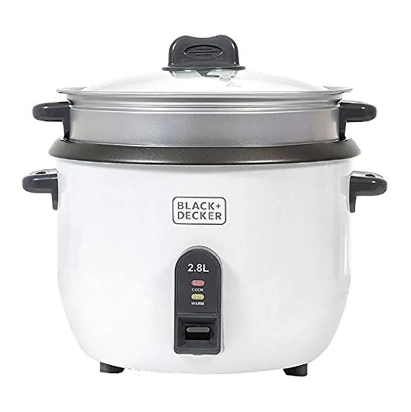 Black and Decker RC2850-B5 11.8 Cup Rice Cooker 220 240 Volt