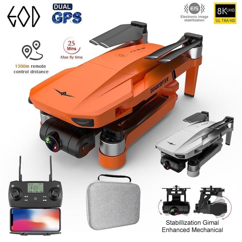 2023 New GPS Drone 4k Profesional 8K HD Camera 2-Axis Gimbal Anti-Shake Aerial Photography Brushless Foldable Quadcopter 1.2KM 1200M Professional Camera Drone