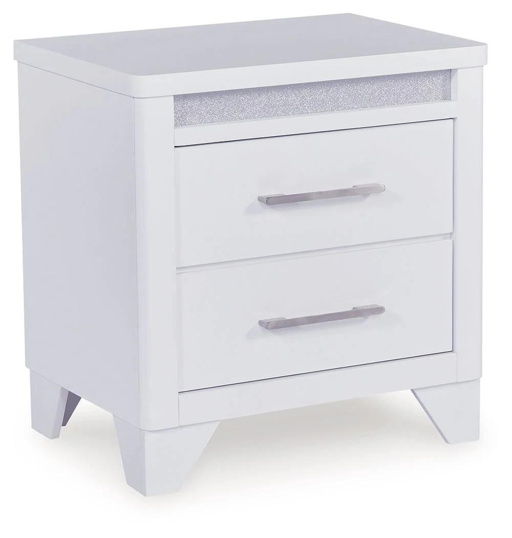 Jarlee - Two Drawer Night Stand - White