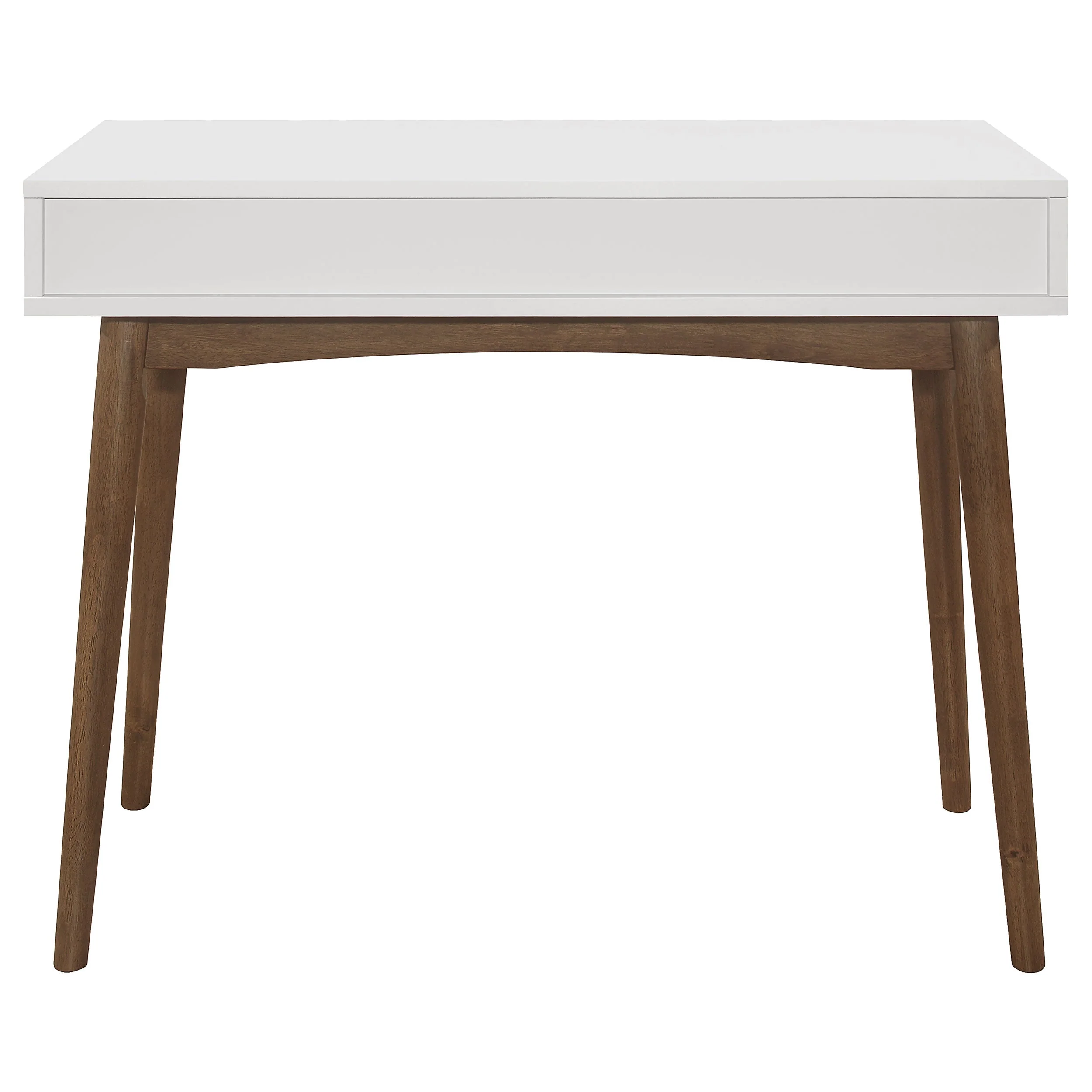 Bradenton 39-inch 1-drawer Wood Writing Desk White