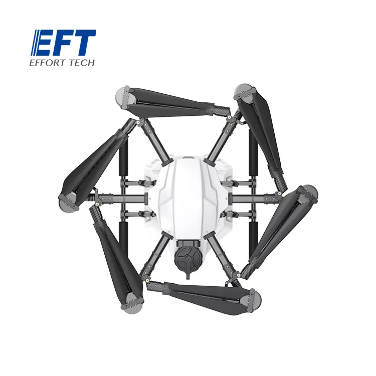 EFT E616P 16L Agriculture Drone -  6 Axis Crop Agriculture Drone frame  16L Water Tank Full Load 35KG  21 minutes  Sprayer Spreader Drone Compatible with Hobbywing X8 Motor