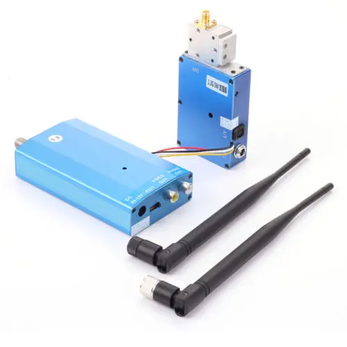 1.3G 4CH 5W VTX/VRX - 1.3Ghz 5000mw Wireless AV Sender Transmitter Receiver Set Audio Video Transceiver Kit
