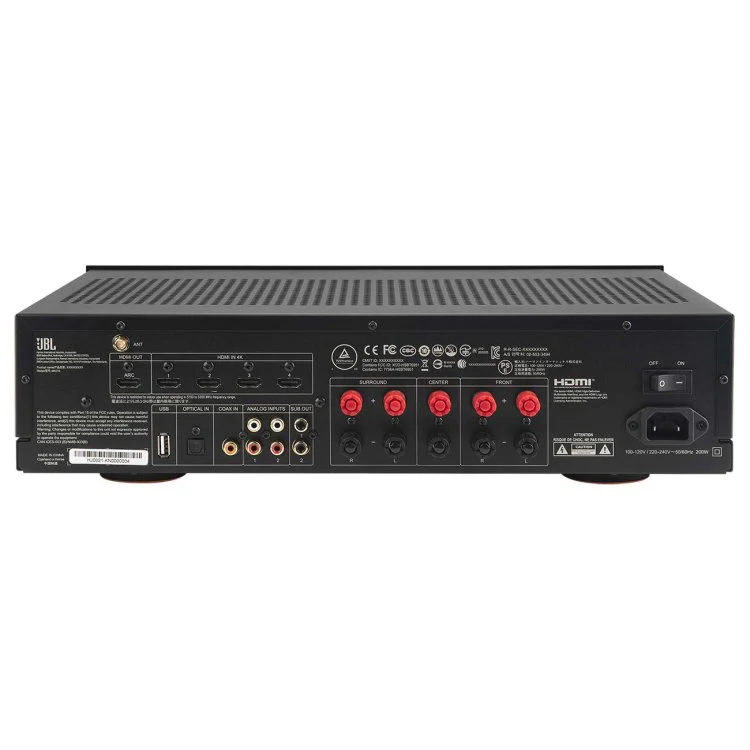 JBL MA310 220 Volt Receiver 鈥?4K 5.2 Channel Amplifier
