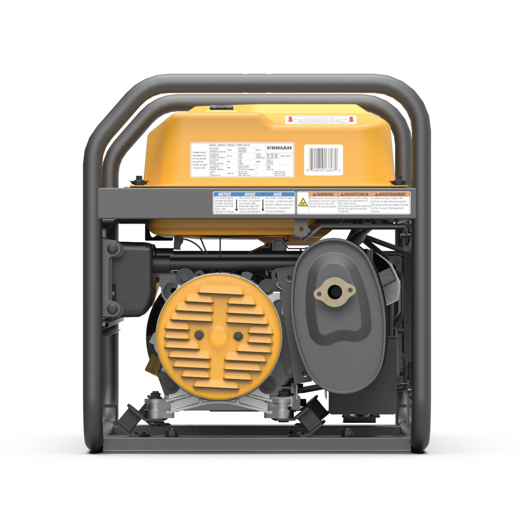 Gas Portable Generator 4550W Recoil Start