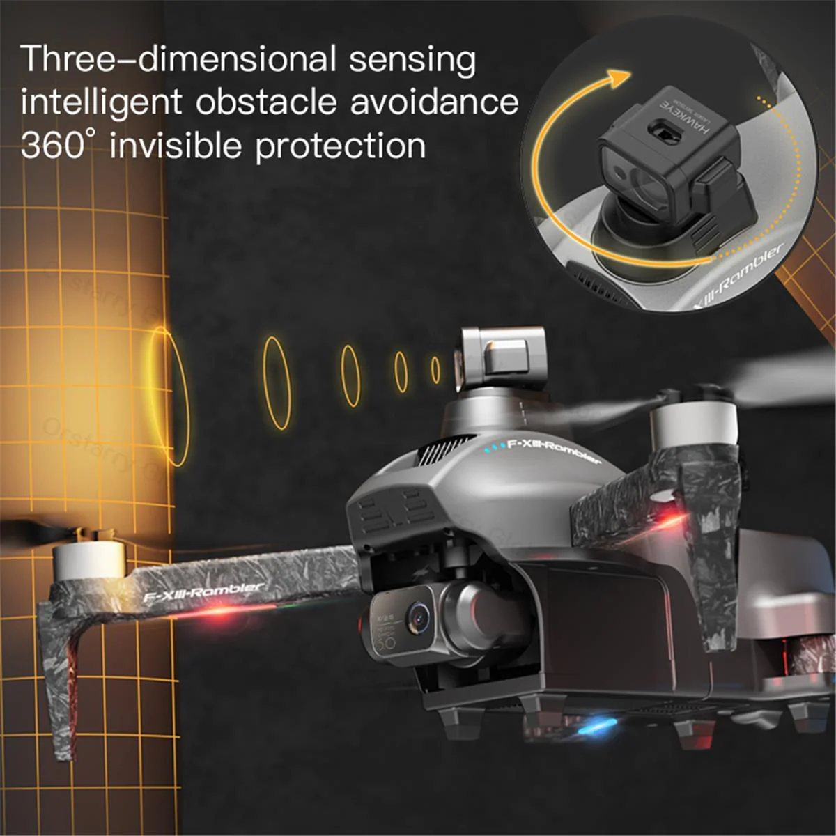 F13 Drone - 8K HD Camera 3Axis Gimbal Eis Anti Shake With GPS Repeater Brushless Motor Quadcopter RC Helicopter Toys Professional Camera Drone