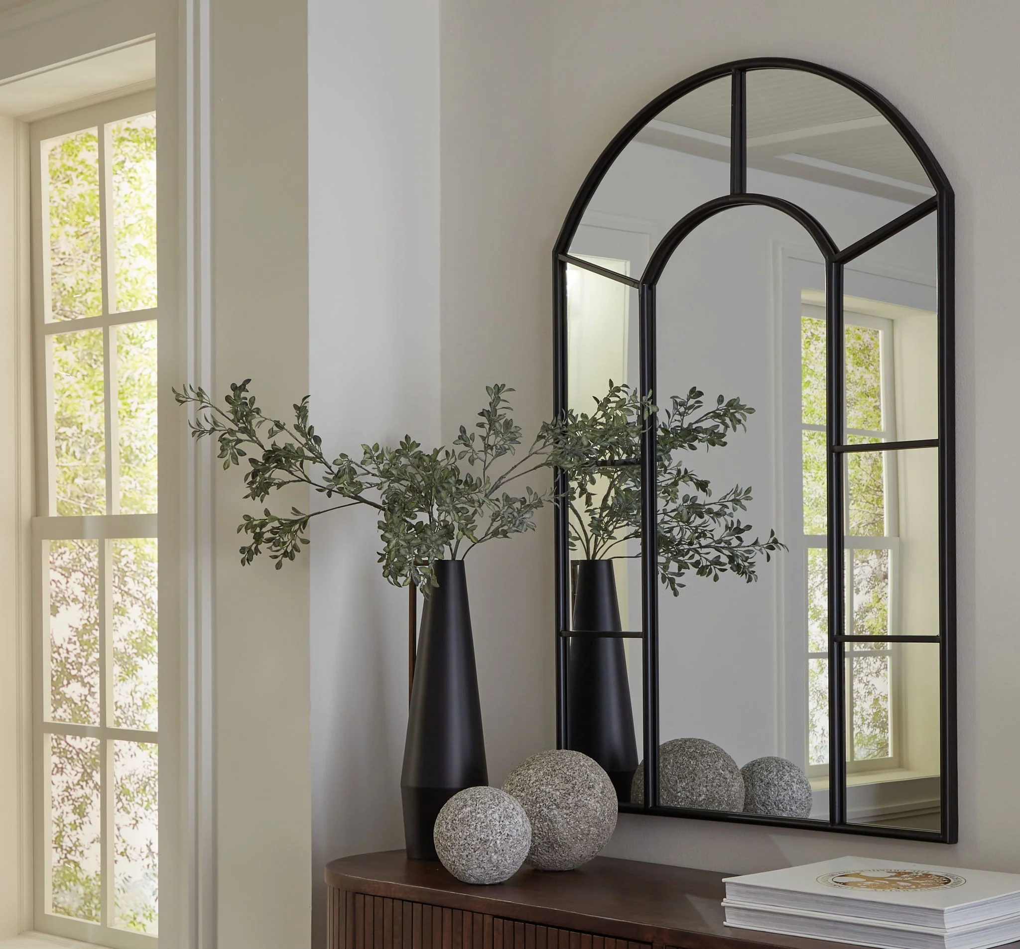 Evengton - Accent Mirror - Black