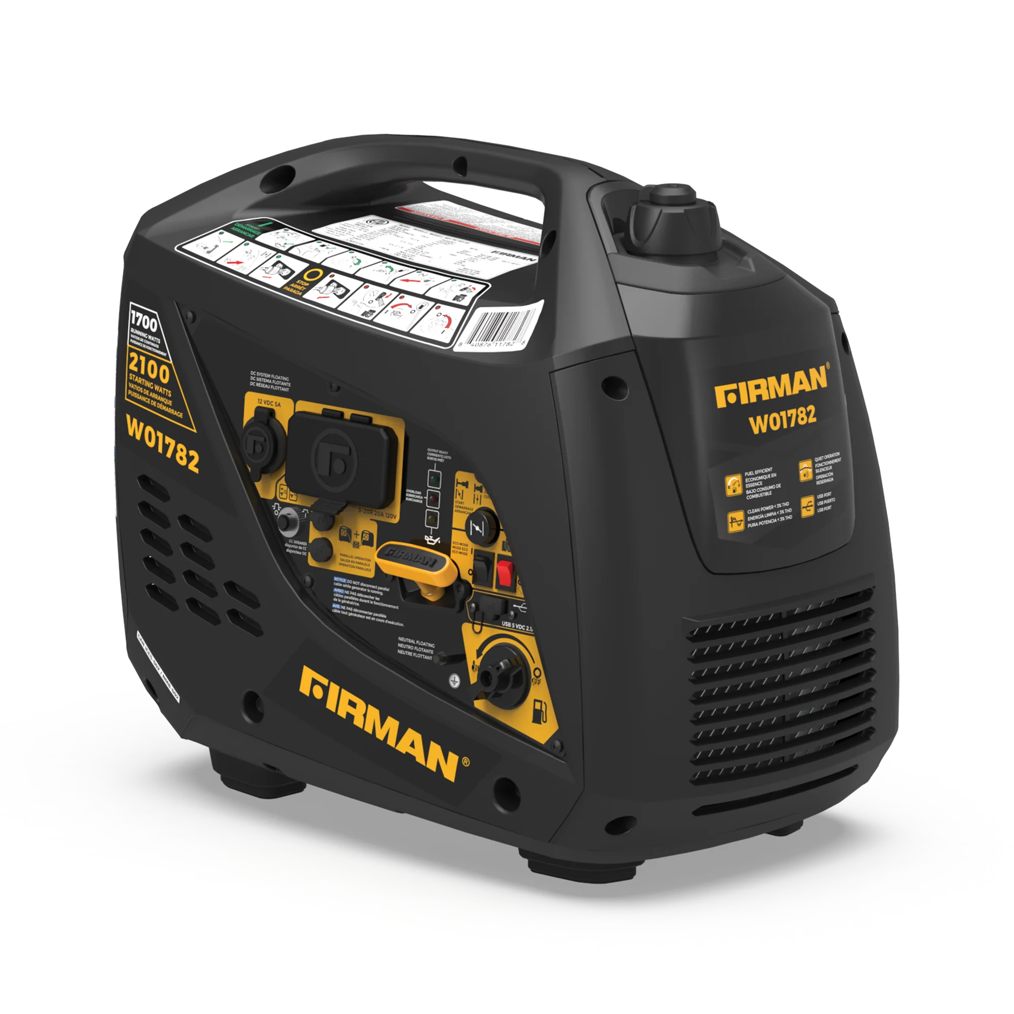Inverter Portable Generator 2100W Recoil Start