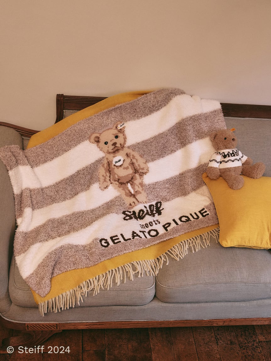 [Steiff] Throw Blanket