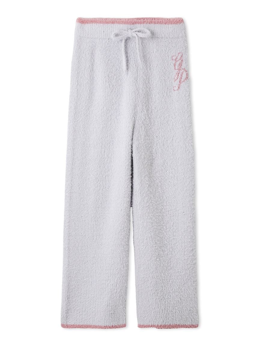 Glittering Feather Pants