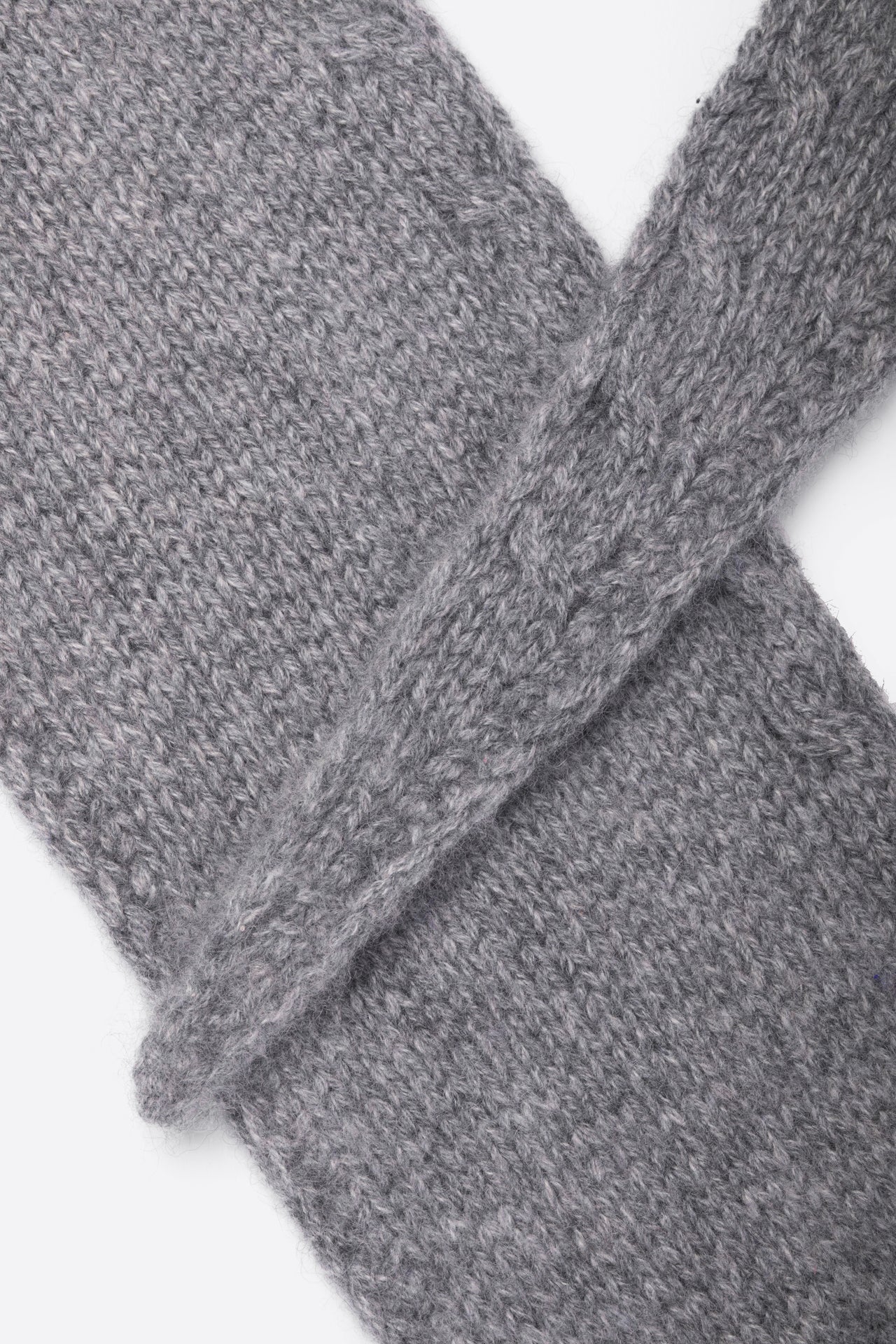 The Mini Scarf - Grey Melange