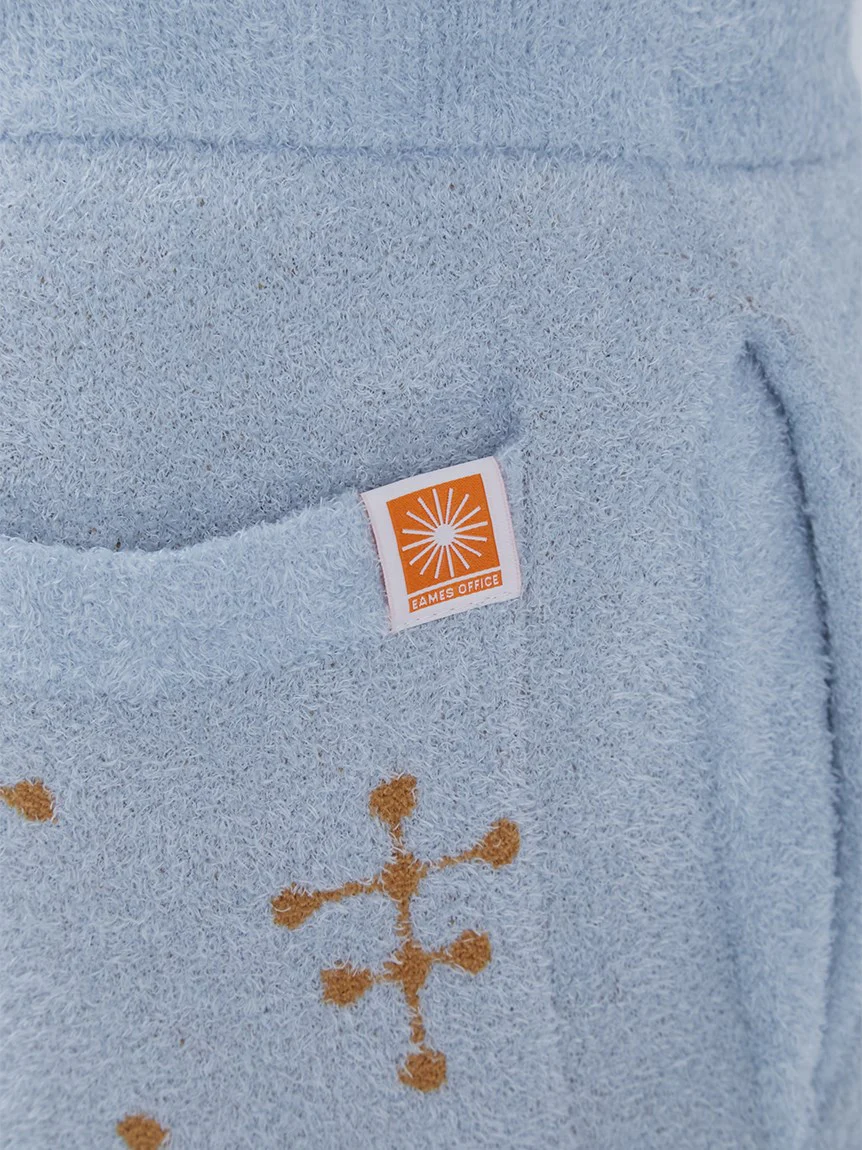 EAMES MENS Smoothie Jacquard Fluffy Long Pants