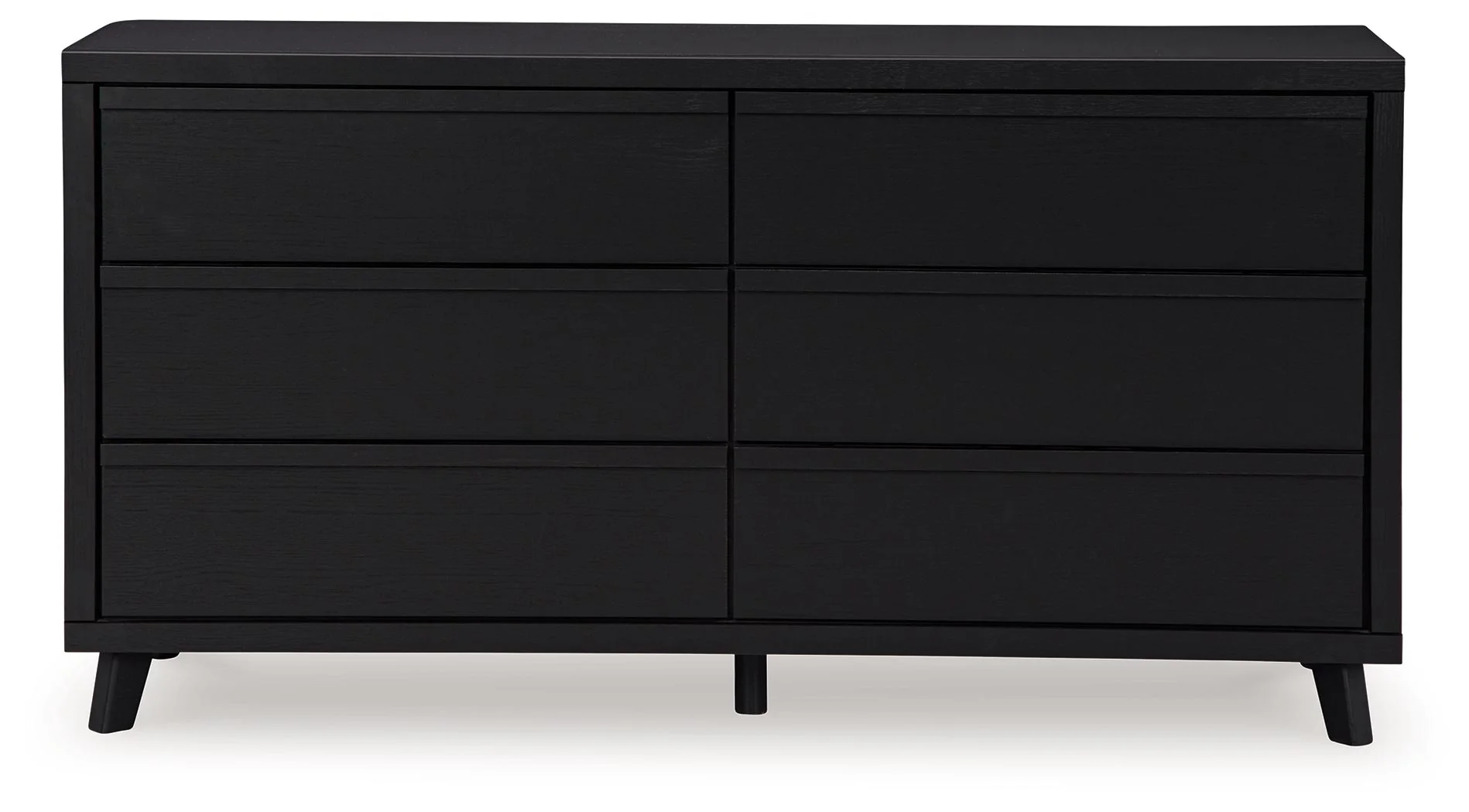 Danziar - Six Drawer Dresser - Black