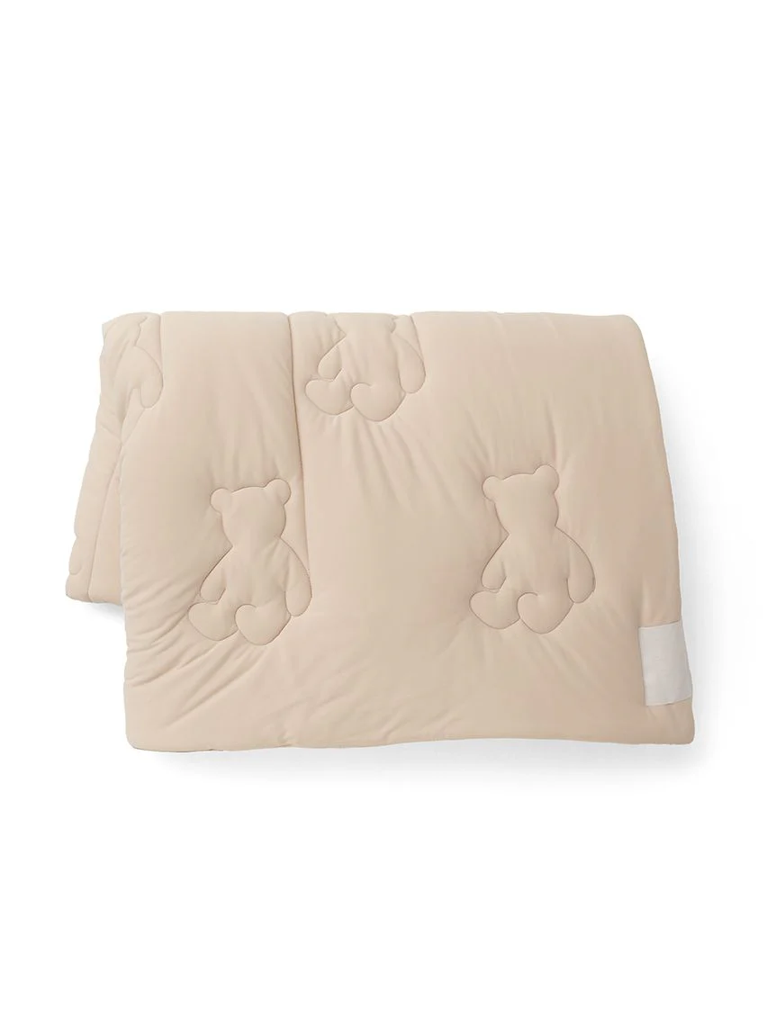 [Sleep] Bear Print Quilted blanket
