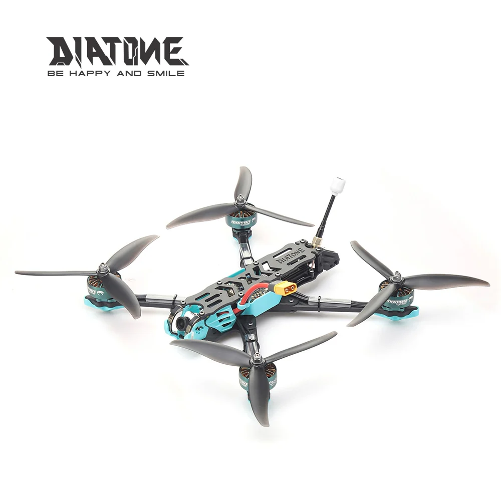 DIATONE Roma F7 - 7inch 6S PNP/BNF MSR/TBS Receiver Mamba F7 Flight Controller 65A ESC with GPS Antenna and VTX Racing Quadc