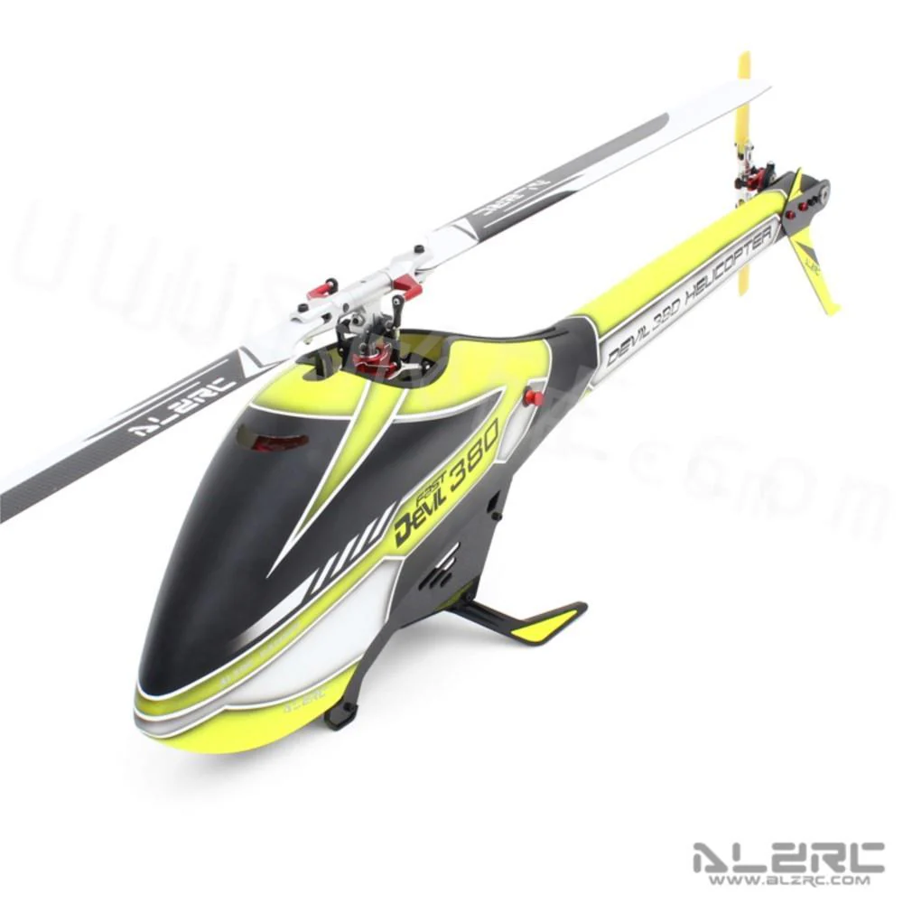 2023 New ALZRC Devil 380 Fast FBL 3D Flying RC Helicopter Super Combo With Motor ESC Servo Gyro RC Model toys