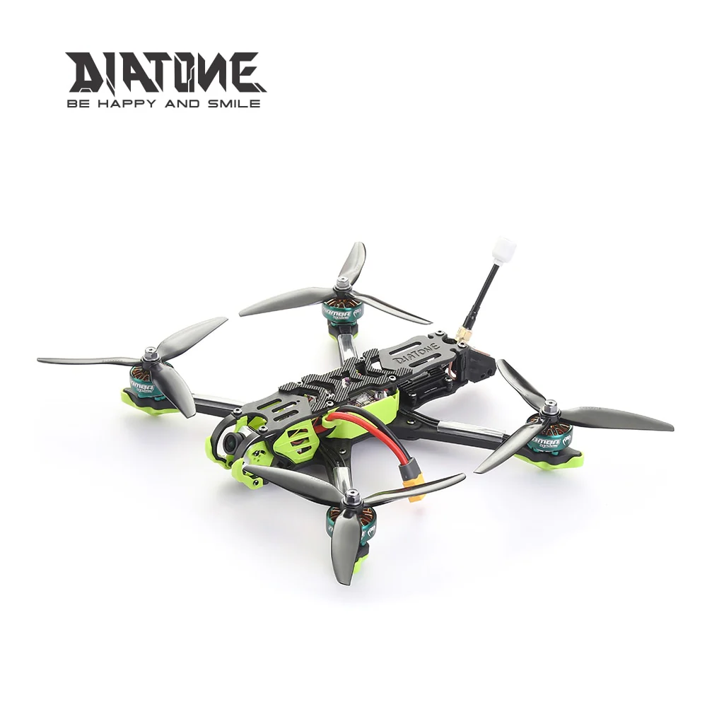 DIATONE ROMA F6 - 6inch PNP/BNF  with F7 55A 128K 2306.5 Brushless Motors FPV Drone Quadcopter with MSR/TBS/Frysky Receiver