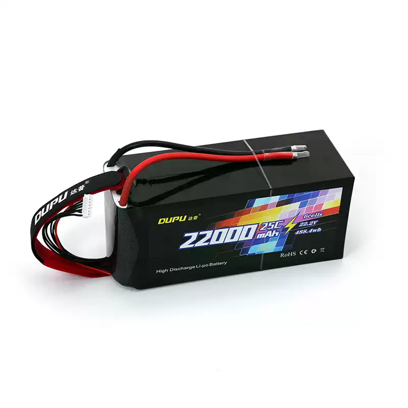 DUPU 6S / 12S / 14S 22000mAh 25C LiPo Battery for Agricultural Drones With XT90 / AS150 Plug