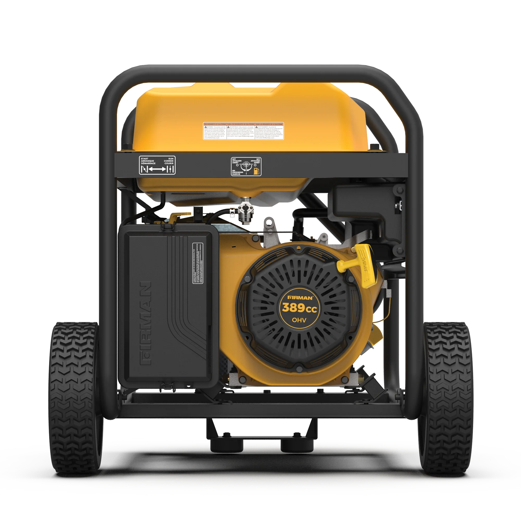 Gas Portable Generator 8350W Recoil Start 120/240V
