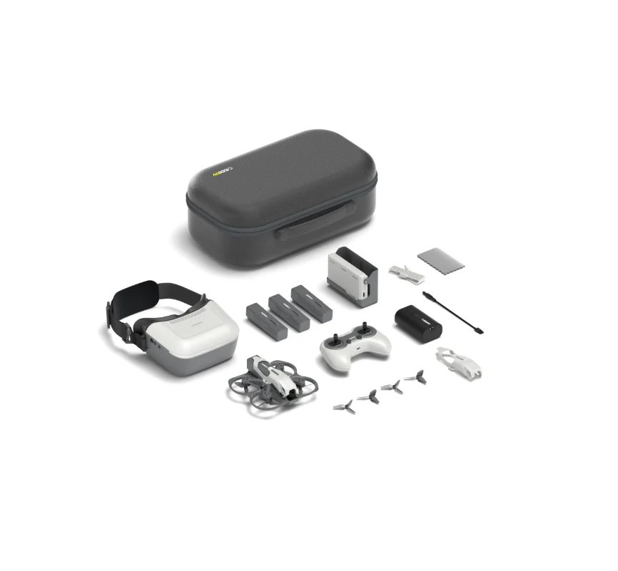 CaddxFPV Protos FPV Drone RTF Kit with Ascent Goggles, A-LINK ELRS Controller, 1080P/60 VTX, 2S Charger & Battery