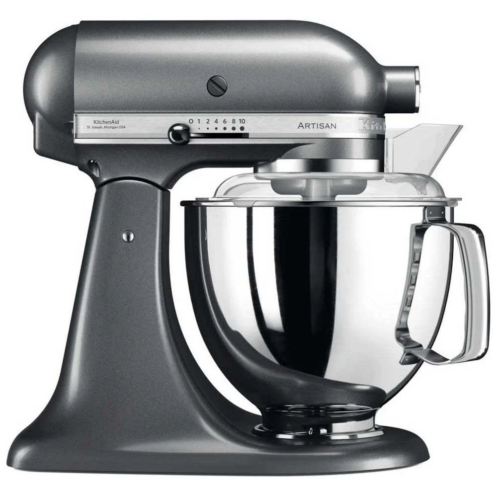 220 Volt KitchenAid 5KSM175MS Artisan Stand Mixer - Medallion Silver