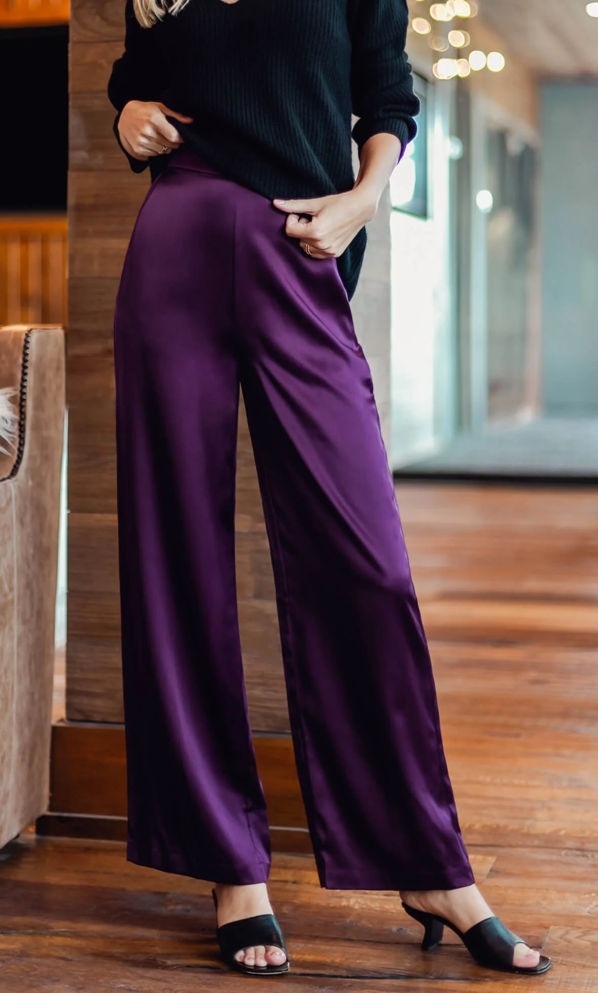 Vicenza Silk Pants