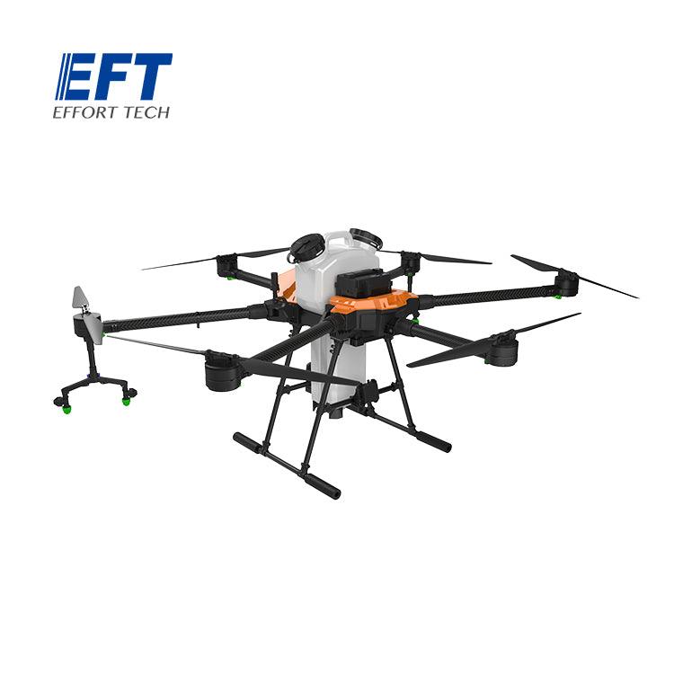 EFT G616 16L Agriculture Drone - 6 Axis 16kg 16L farming spraying system spreader sprayer drone compact with Hobbywing X8 JIYI K3A Pro FC, Skydroid T12