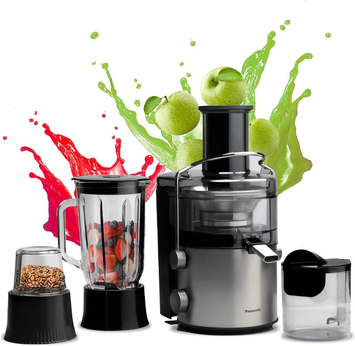 Panasonic 220 volt juicer blender grinder wet dry mill all in one Juice extractor blender 220v 240 volts 50 hz MJ-CB800STN