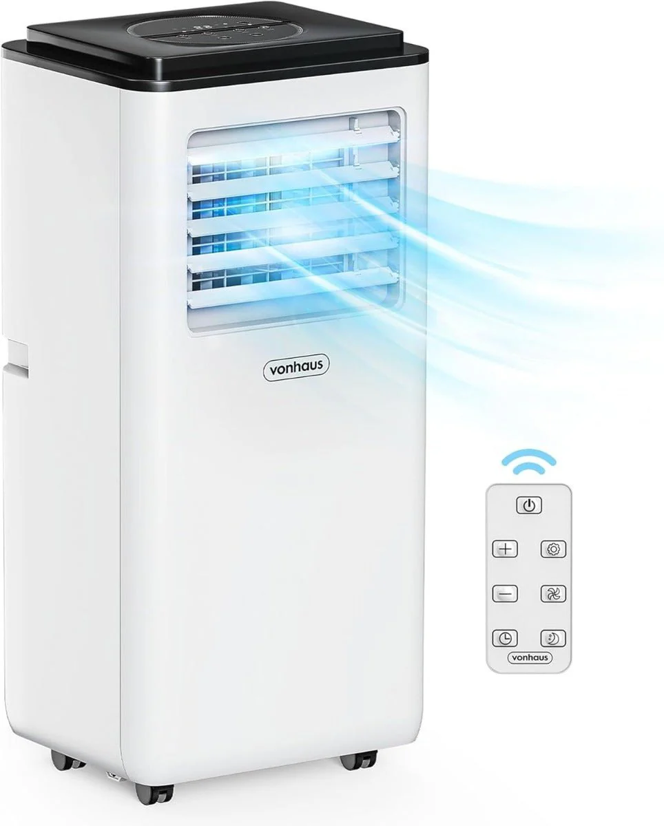 VonHaus 220 volt Portable air conditioner and dehumidifier 9000 BTU 220v 240 volt 50hz