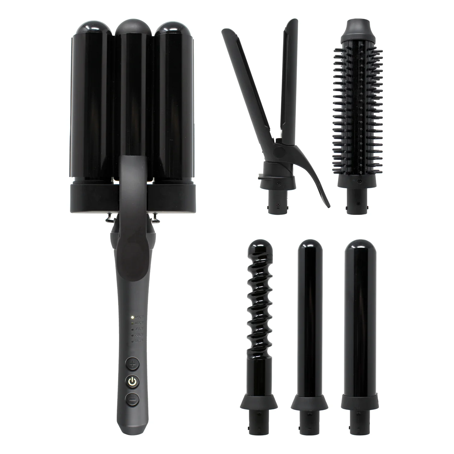 Infinite Wand 6-in-1 Multi-Attachment Hair Curler