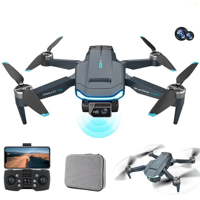 F194 GPS Drone - 1KM 5G 4K HD Dual Camera Fixed Height Brushless WIFI FPV Foldable Quadcopter Professional Camera Drone
