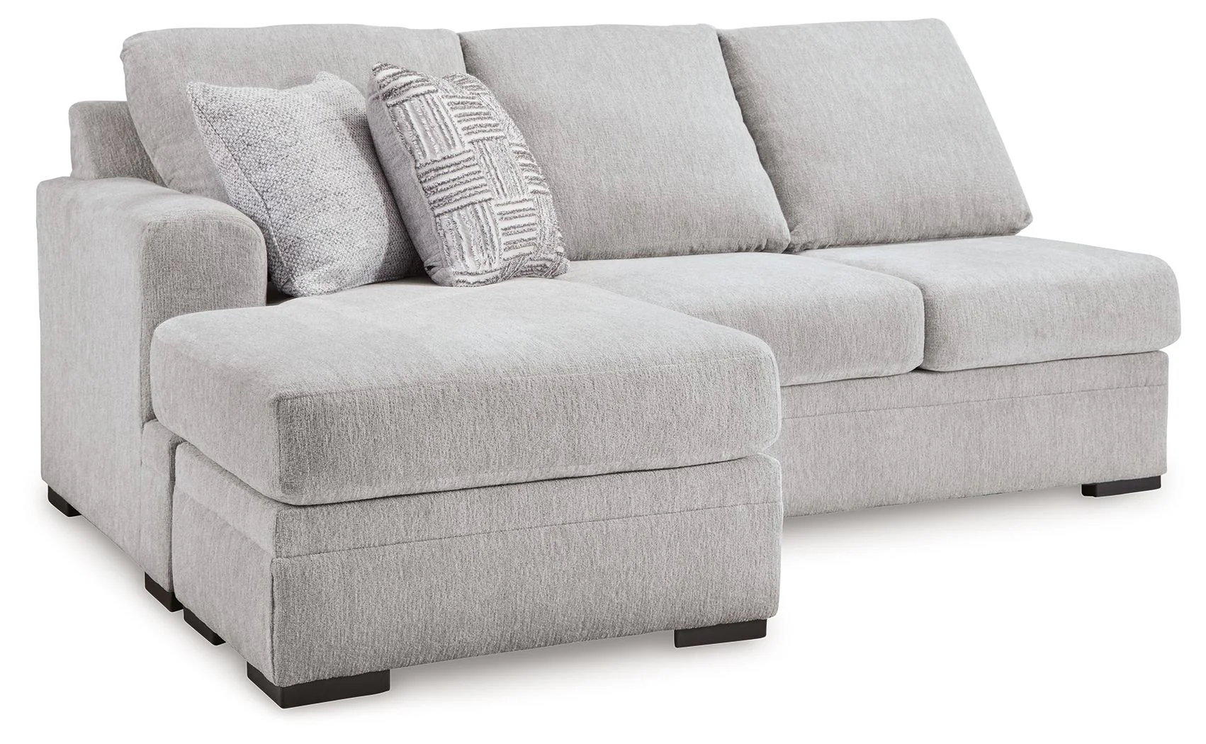Gabyleigh - Laf Sofa Chaise - Nickel