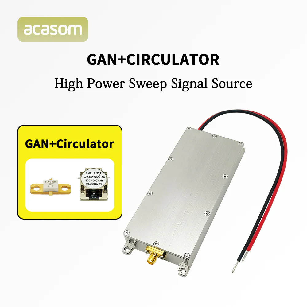 ACASOM 500M-600M 50W GAN DBM RF Jammer Module with Circulator for Anti Drone