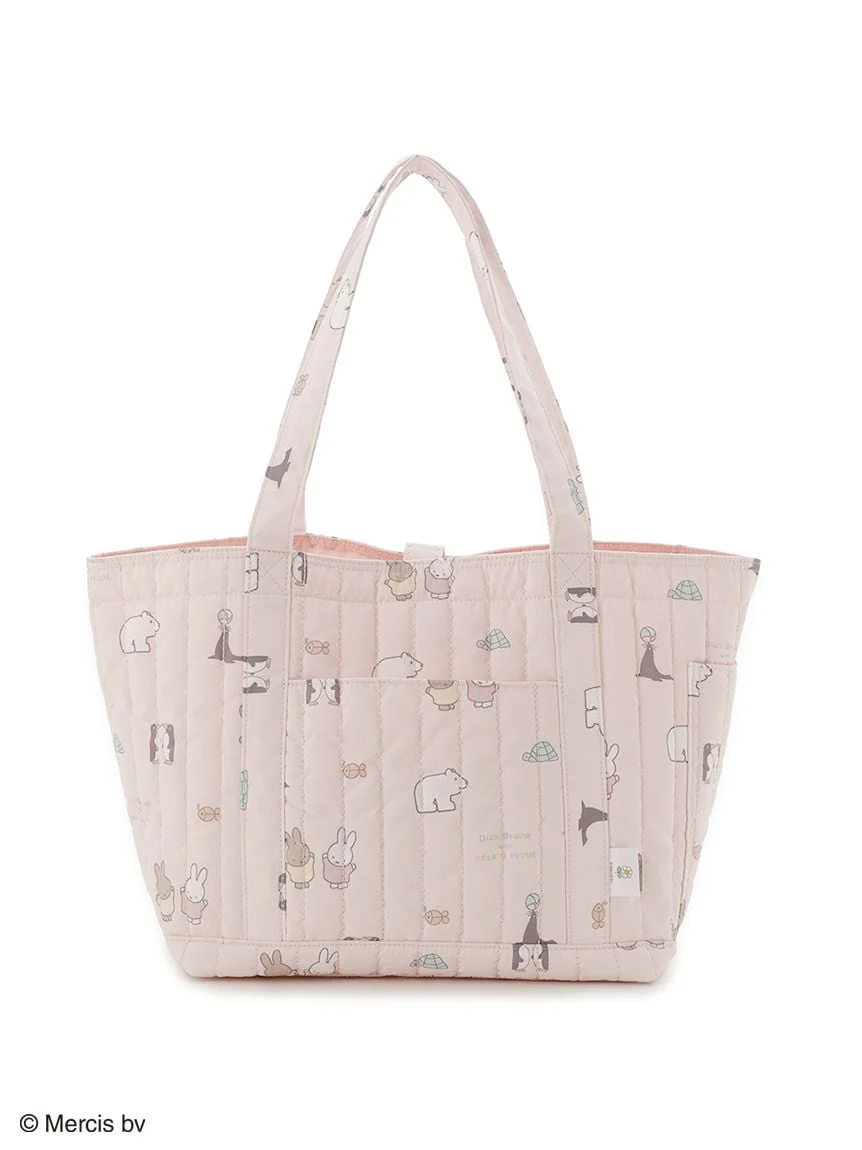 【Dick Bruna】Quilted All-Over Print Mama Bag