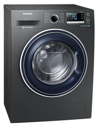 Samsung WW90J5456FX 220 volt washer 50 hz silver front load 9 KG 220v 240 volts 50hz