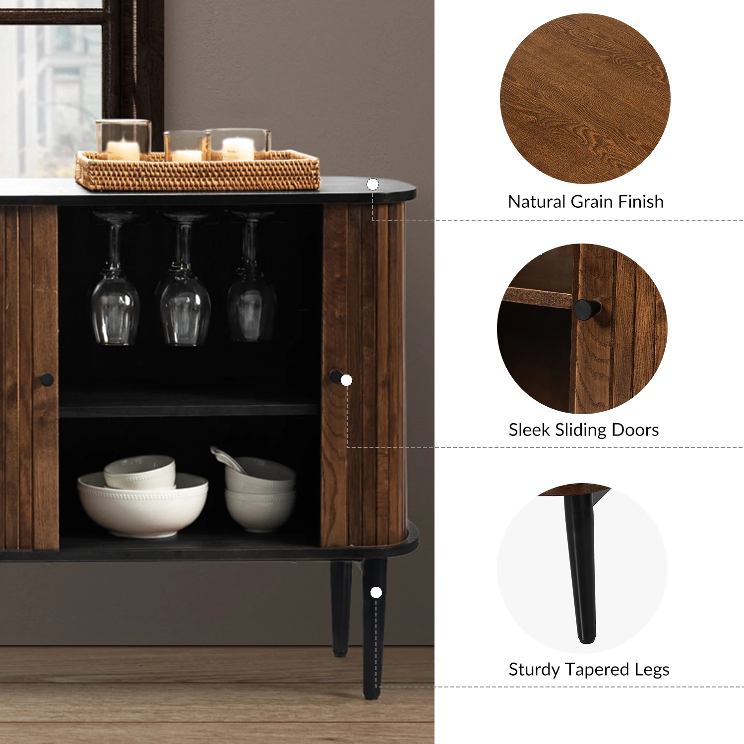 Armin Sideboard in Walnut