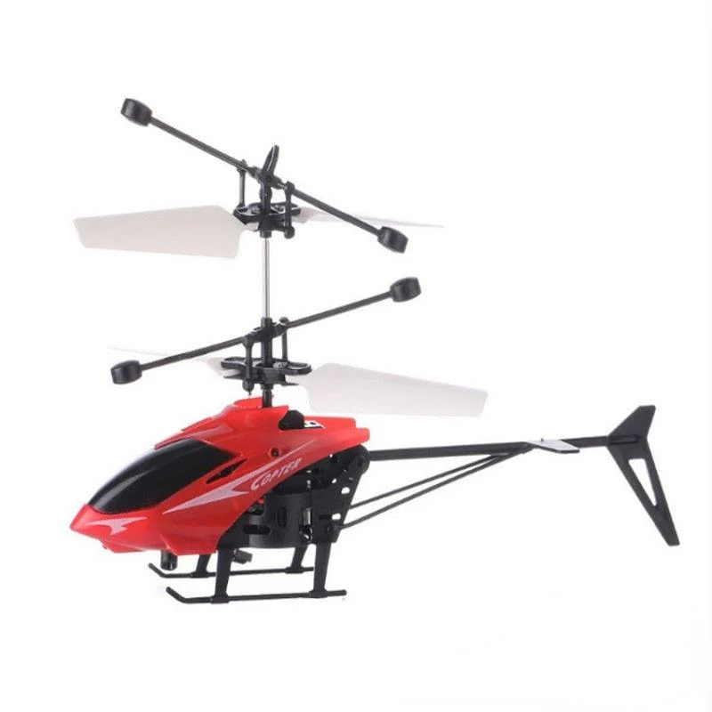 CY387 RC Helicopter - Two-Channel Suspension RC Helicopter Drop-resistant Induction Suspension Aircraft Charging Light Aircraft Kids Toy Gift for Kid