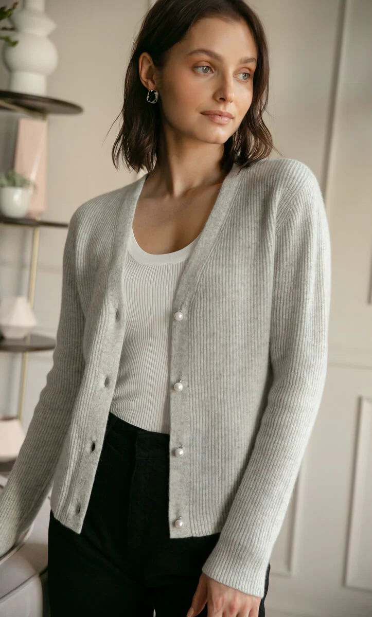 Valentina Luxe Cashmere Cardigan