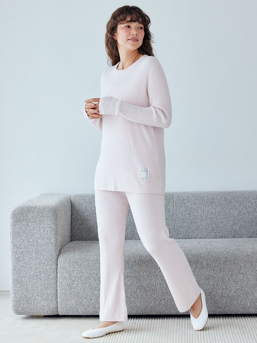 Hot Smoothie Rib Pullover Sweater