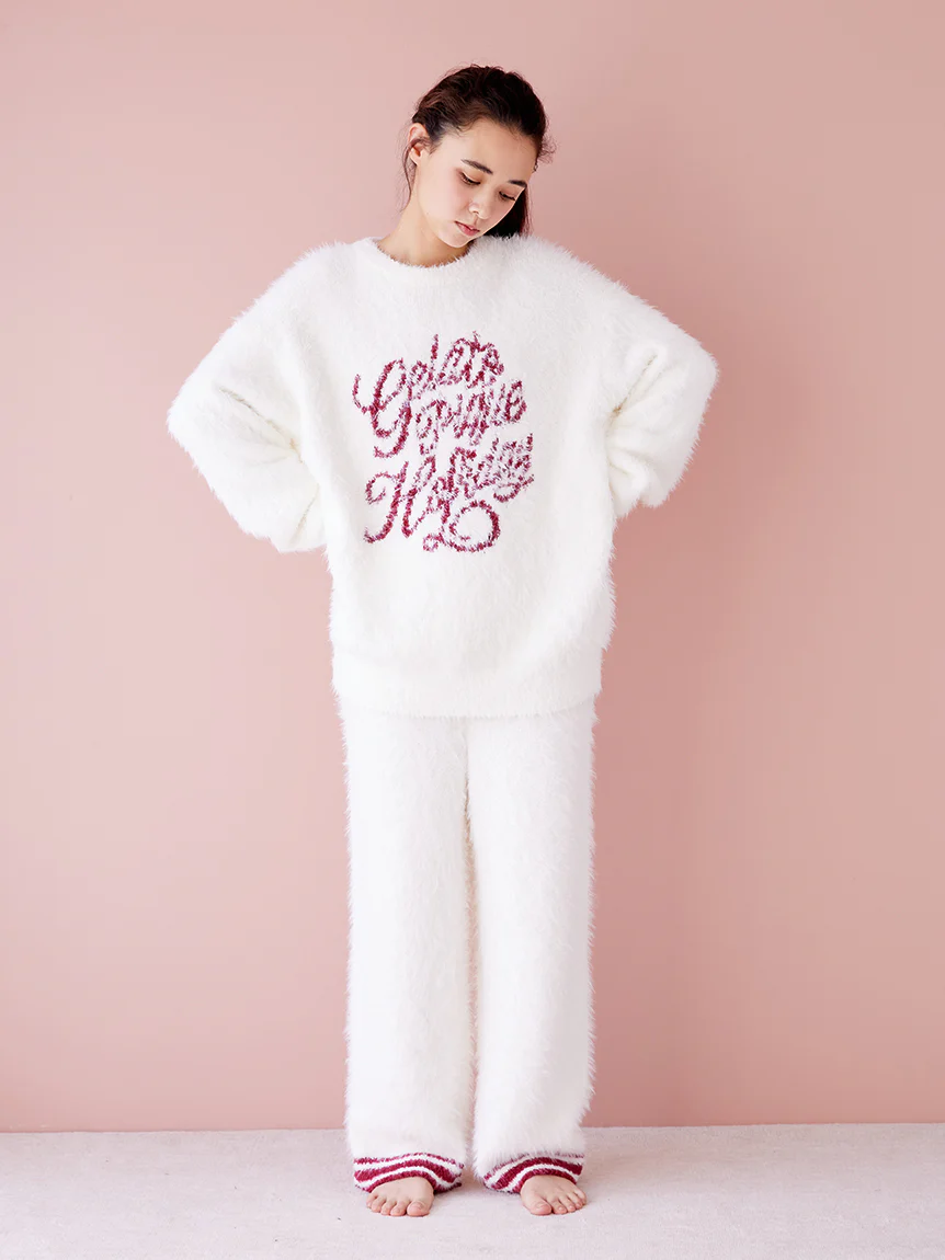 Feather Pullover Sweater