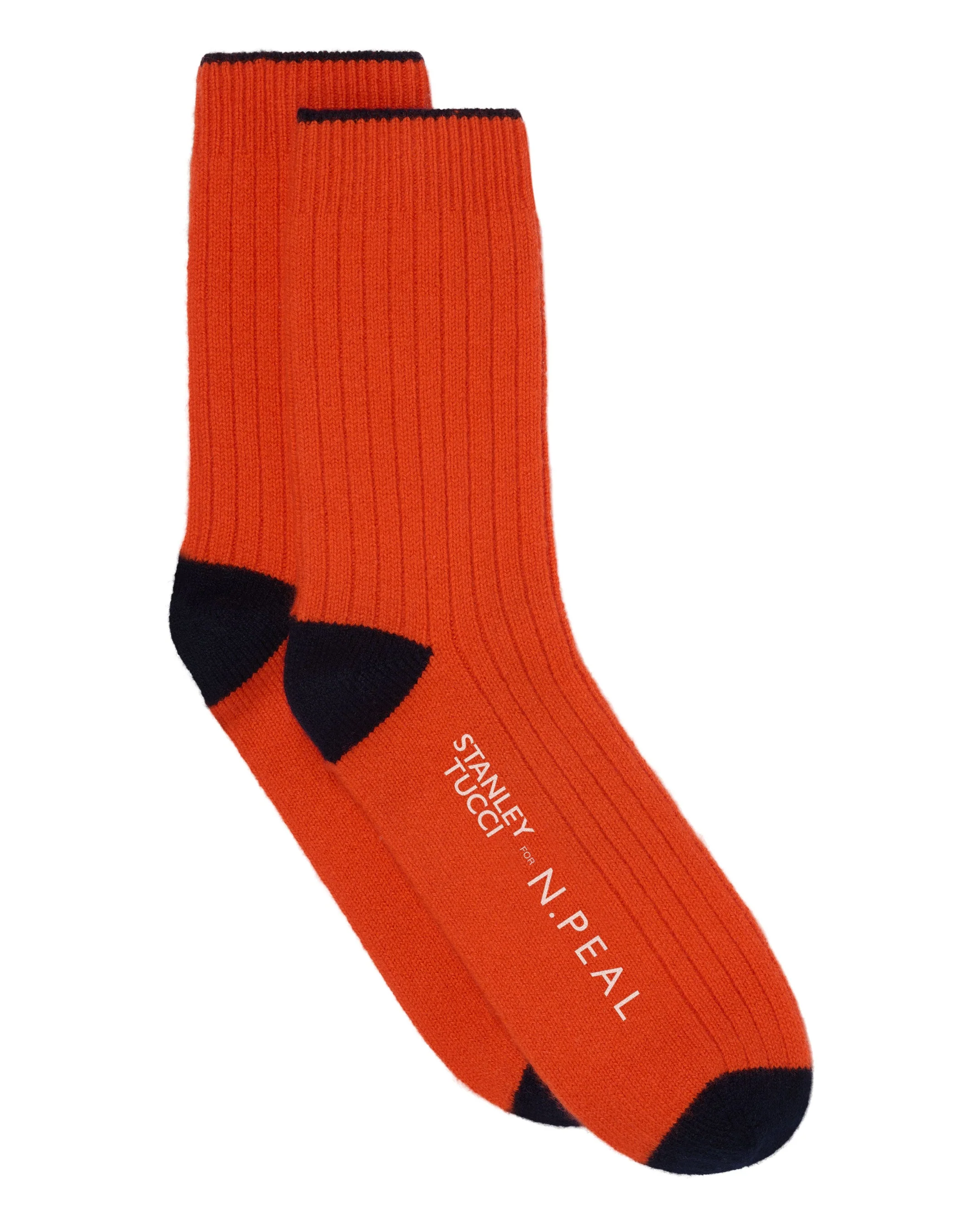 TUCCI TRAVEL SOCK Tucci Orange + Navy Blue