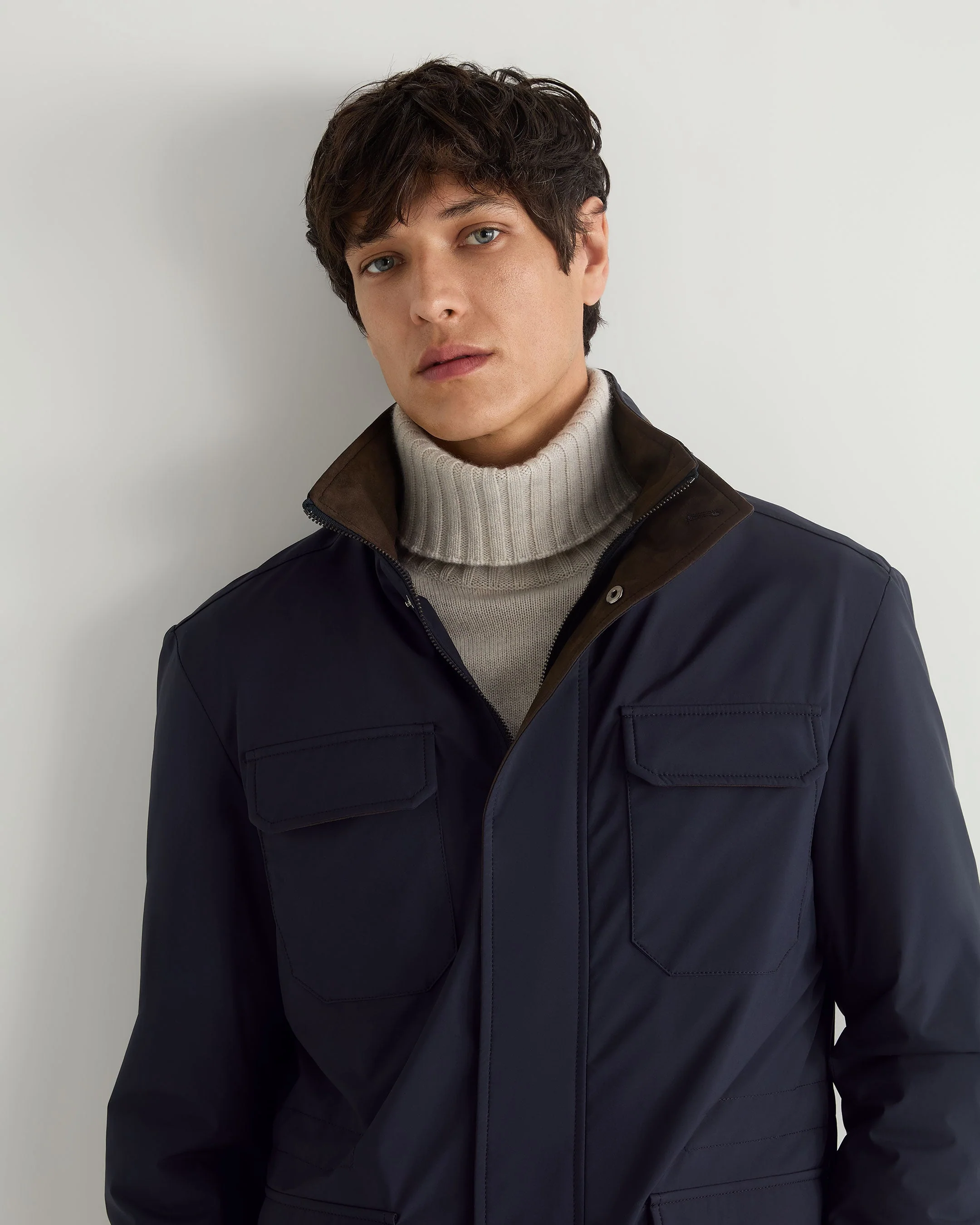 Men's Vale Weatherproof Jacket Navy Blue