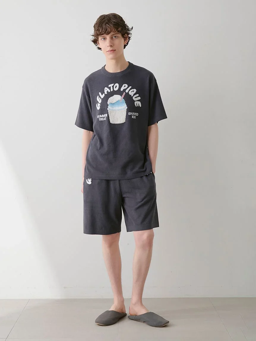Men's Airy Moco Logo Jacquard Shorts