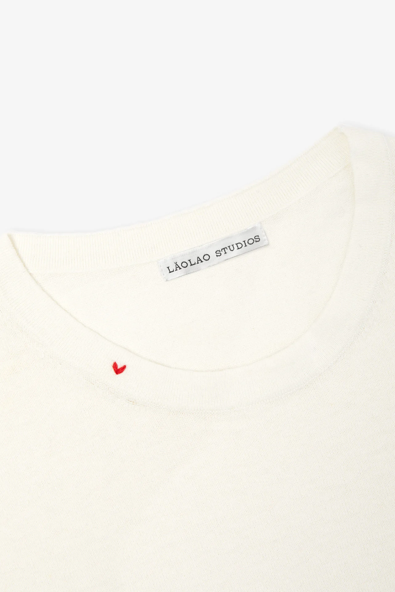 The Linen Tee - Ivory