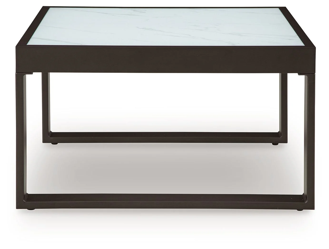 Beachloft - Square Cocktail Table - Black / Gray
