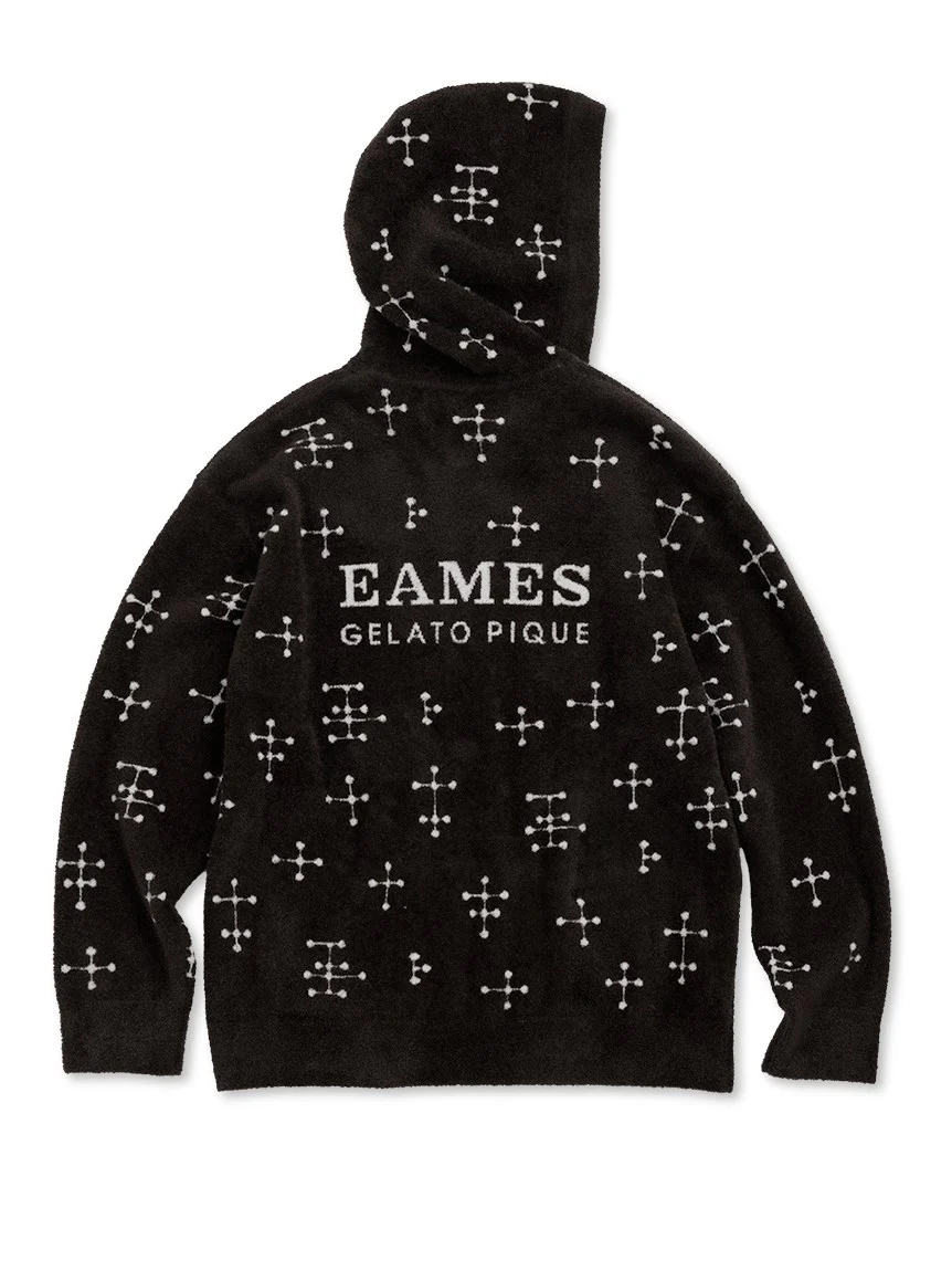 EAMES MENS Smoothie DOT PATTERN Jacquard Parka Hoodie